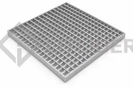 РЕШЕТЧАТЫЙ НАСТИЛ SP 34Х76/40Х3 ZN 1000Х1000 ММ