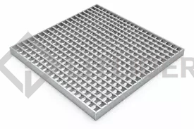 РЕШЕТЧАТЫЙ НАСТИЛ SP 34Х38/30Х5 ZN 1000Х1000 ММ