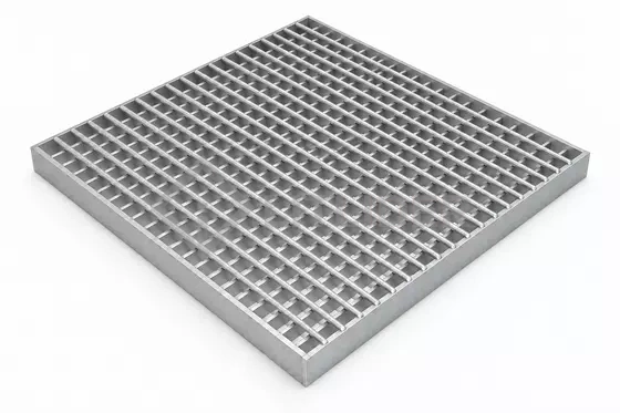 РЕШЕТЧАТЫЙ НАСТИЛ SP 34Х38/50Х4 ZN 1000Х1000 ММ